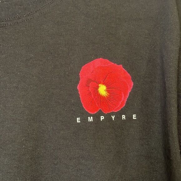 Empyre Mens Black Whatever Forever Tee Shirt Medium, NEW - Picture 7 of 7